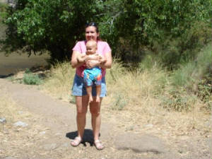 Holly and Ryan at the Kern River