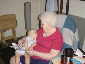 Ryan and Grandma Layman