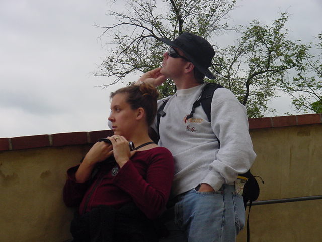 Thoughtful Holly and Larry.