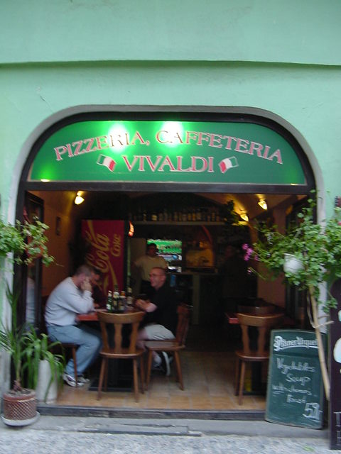 Italian place where we had dinner.