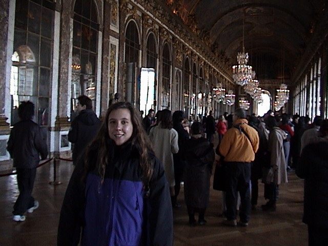 Holly in the Hall of Mirrors.