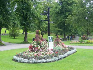 Signs at Valley Gardens