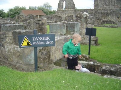 Danger Sudden Drop