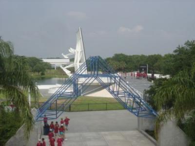 View of Astronaut Memorial From Explorer