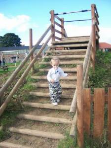 Back of the Big Slide