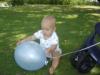 Ryan and His Balloon at Valley Gardens