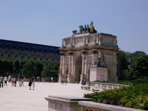 Near the Louvre Plaza