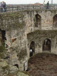 Looking Down into the Tower
